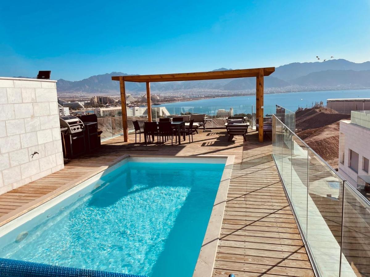 Villa Sea View 100 M From The Beach Eilat Kültér fotó